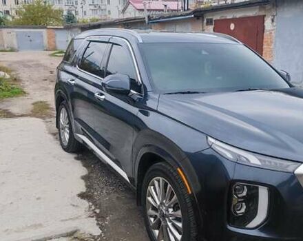 Серый Хендай Palisade, объемом двигателя 3.78 л и пробегом 72 тыс. км за 42000 $, фото 2 на Automoto.ua