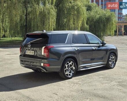 Серый Хендай Palisade, объемом двигателя 3.78 л и пробегом 42 тыс. км за 44999 $, фото 3 на Automoto.ua