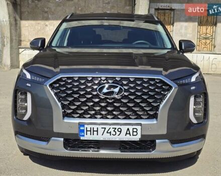 Серый Хендай Palisade, объемом двигателя 3.78 л и пробегом 42 тыс. км за 44999 $, фото 8 на Automoto.ua