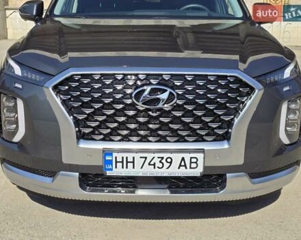 Серый Хендай Palisade, объемом двигателя 3.78 л и пробегом 42 тыс. км за 44999 $, фото 9 на Automoto.ua