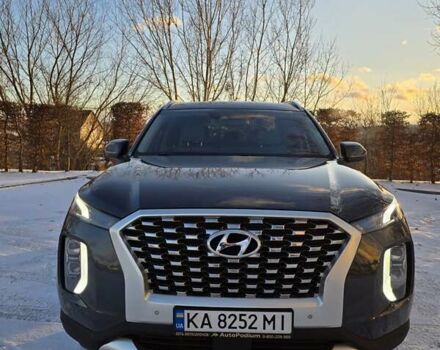 Серый Хендай Palisade, объемом двигателя 3.8 л и пробегом 114 тыс. км за 29600 $, фото 1 на Automoto.ua