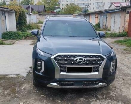 Серый Хендай Palisade, объемом двигателя 3.78 л и пробегом 72 тыс. км за 42000 $, фото 1 на Automoto.ua