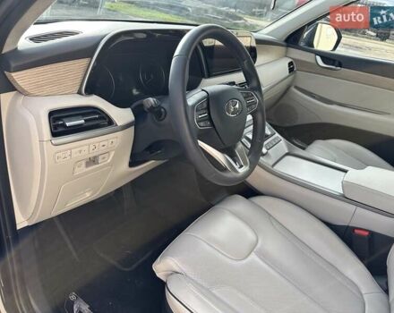 Синий Хендай Palisade, объемом двигателя 3.47 л и пробегом 115 тыс. км за 44999 $, фото 10 на Automoto.ua