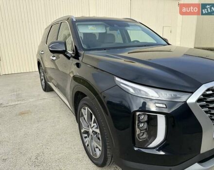 Синий Хендай Palisade, объемом двигателя 3.47 л и пробегом 115 тыс. км за 44999 $, фото 2 на Automoto.ua