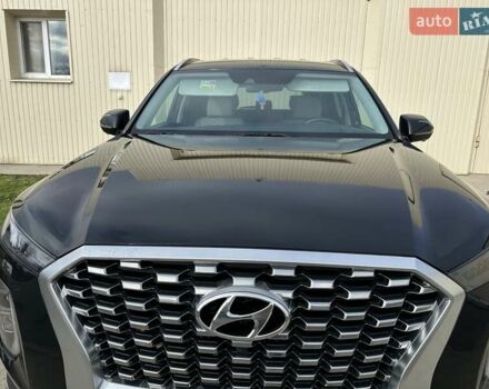 Синий Хендай Palisade, объемом двигателя 3.47 л и пробегом 115 тыс. км за 44999 $, фото 1 на Automoto.ua