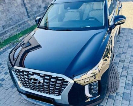 Синий Хендай Palisade, объемом двигателя 2.2 л и пробегом 99 тыс. км за 49999 $, фото 1 на Automoto.ua