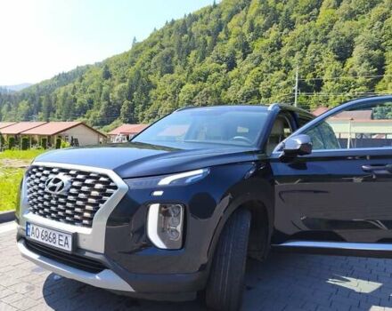Синий Хендай Palisade, объемом двигателя 2.2 л и пробегом 250 тыс. км за 31500 $, фото 1 на Automoto.ua