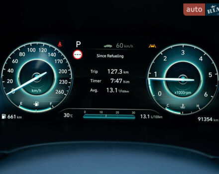 Зеленый Хендай Palisade, объемом двигателя 2.2 л и пробегом 91 тыс. км за 49000 $, фото 30 на Automoto.ua