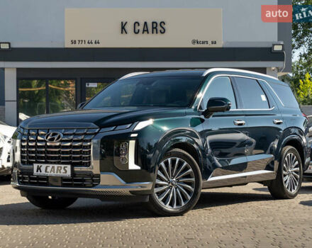 Зеленый Хендай Palisade, объемом двигателя 2.2 л и пробегом 91 тыс. км за 49000 $, фото 2 на Automoto.ua