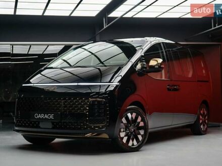 Хендай Staria 2025 в Киеве на Automoto.ua Черный Хендай Staria, объемом двигателя 2.2 л и пробегом 1 тыс. км за 68800 $, фото 1 на Automoto.ua