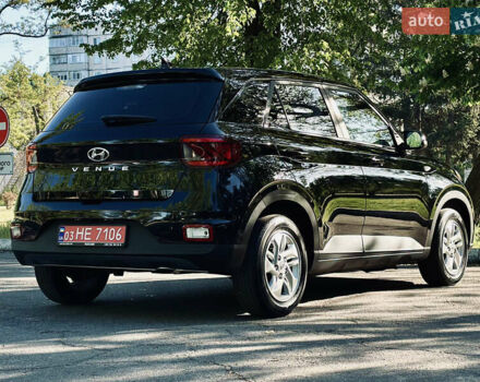 Черный Хендай Venue, объемом двигателя 1.6 л и пробегом 56 тыс. км за 12900 $, фото 11 на Automoto.ua