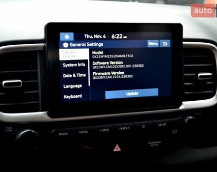 Чорний Хендай Venue, об'ємом двигуна 1.59 л та пробігом 10 тис. км за 18700 $, фото 75 на Automoto.ua