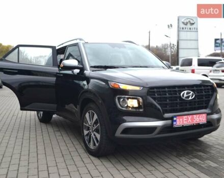 Чорний Хендай Venue, об'ємом двигуна 1.59 л та пробігом 10 тис. км за 18700 $, фото 110 на Automoto.ua