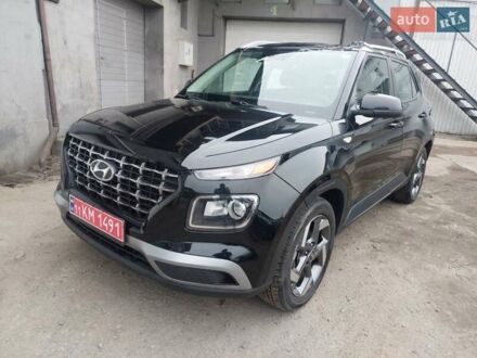 Чорний Хендай Venue, об'ємом двигуна 1.6 л та пробігом 40 тис. км за 11699 $, фото 1 на Automoto.ua