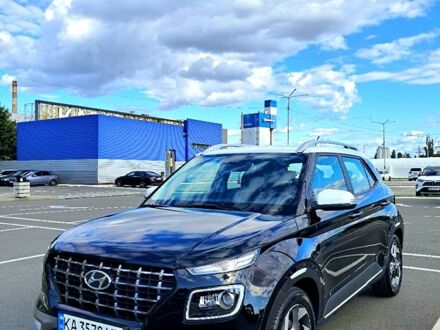 Хендай Venue 2023 у Києві на Automoto.ua Чорний Хендай Venue, об'ємом двигуна 1.6 л та пробігом 13 тис. км за 23000 $, фото 1 на Automoto.ua