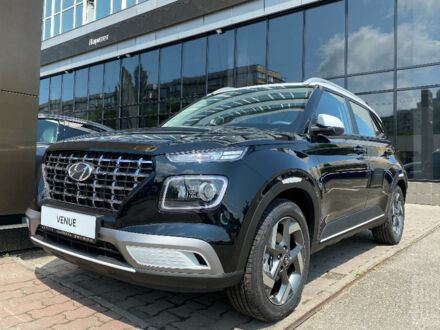 Хендай Venue 2023 в Киеве на Automoto.ua Черный Хендай Venue, объемом двигателя 1 л и пробегом 1 тыс. км за 23446 $, фото 1 на Automoto.ua