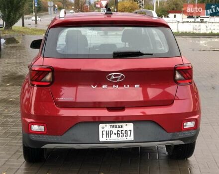 Червоний Хендай Venue, об'ємом двигуна 1.59 л та пробігом 24 тис. км за 16300 $, фото 4 на Automoto.ua