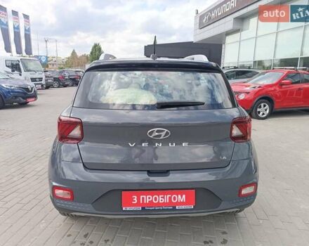 Серый Хендай Venue, объемом двигателя 1.59 л и пробегом 16 тыс. км за 20500 $, фото 6 на Automoto.ua