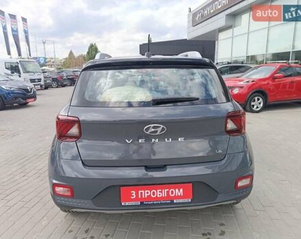 Серый Хендай Venue, объемом двигателя 1.59 л и пробегом 16 тыс. км за 20500 $, фото 5 на Automoto.ua