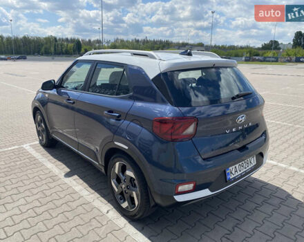 Синий Хендай Venue, объемом двигателя 1.59 л и пробегом 22 тыс. км за 15500 $, фото 3 на Automoto.ua