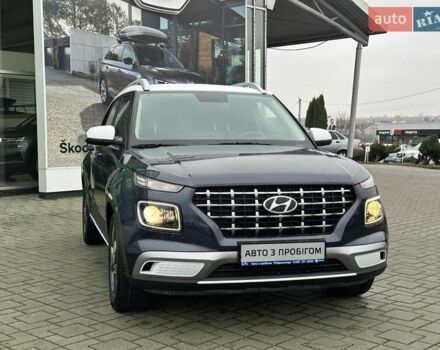 Синій Хендай Venue, об'ємом двигуна 1.59 л та пробігом 57 тис. км за 17961 $, фото 1 на Automoto.ua