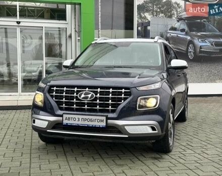 Синій Хендай Venue, об'ємом двигуна 1.59 л та пробігом 57 тис. км за 17961 $, фото 3 на Automoto.ua