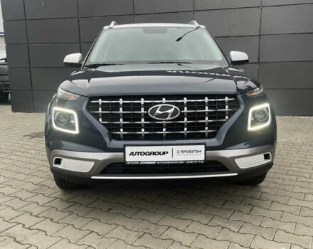 Синий Хендай Venue, объемом двигателя 1.59 л и пробегом 47 тыс. км за 19000 $, фото 3 на Automoto.ua