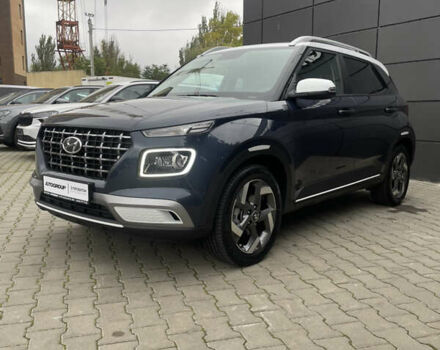 Синий Хендай Venue, объемом двигателя 1.59 л и пробегом 47 тыс. км за 19000 $, фото 5 на Automoto.ua