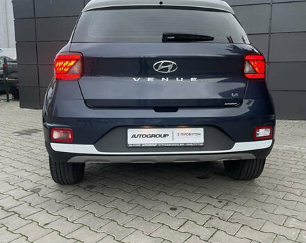 Синий Хендай Venue, объемом двигателя 1.59 л и пробегом 47 тыс. км за 19000 $, фото 25 на Automoto.ua