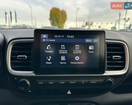 Синій Хендай Venue, об'ємом двигуна 1.59 л та пробігом 10 тис. км за 20500 $, фото 26 на Automoto.ua