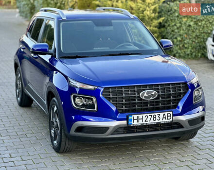 Синий Хендай Venue, объемом двигателя 1.59 л и пробегом 9 тыс. км за 20500 $, фото 12 на Automoto.ua