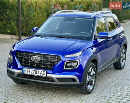 Синий Хендай Venue, объемом двигателя 1.59 л и пробегом 9 тыс. км за 20500 $, фото 13 на Automoto.ua