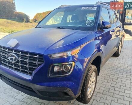 Синий Хендай Venue, объемом двигателя 1.59 л и пробегом 99 тыс. км за 10800 $, фото 1 на Automoto.ua