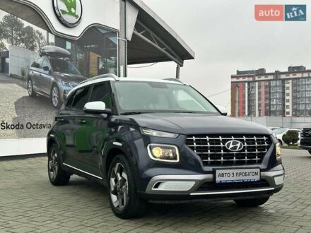 Синій Хендай Venue, об'ємом двигуна 1.59 л та пробігом 57 тис. км за 17961 $, фото 1 на Automoto.ua