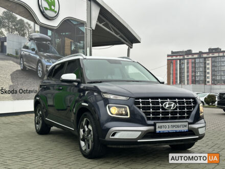 Синий Хендай Venue, объемом двигателя 1.6 л и пробегом 58 тыс. км за 18000 $, фото 1 на Automoto.ua