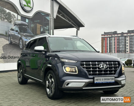 Синий Хендай Venue, объемом двигателя 1.6 л и пробегом 58 тыс. км за 18000 $, фото 1 на Automoto.ua