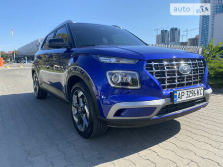 Хендай Venue 2022 в Одессе на Automoto.ua Синий Хендай Venue, объемом двигателя 1.59 л и пробегом 20 тыс. км за 21999 $, фото 1 на Automoto.ua