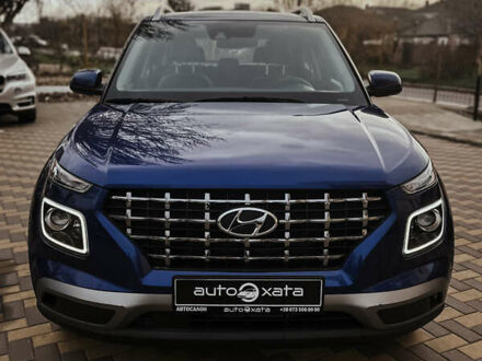 Синий Хендай Venue, объемом двигателя 1.5 л и пробегом 26 тыс. км за 16000 $, фото 1 на Automoto.ua