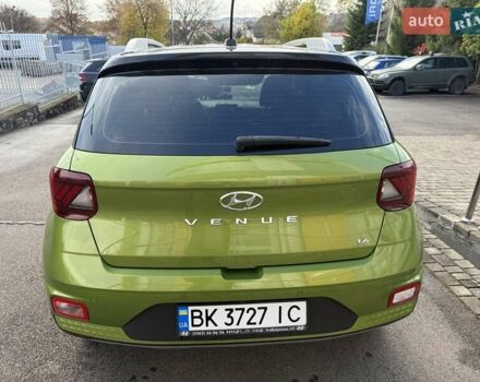Зеленый Хендай Venue, объемом двигателя 1.59 л и пробегом 22 тыс. км за 18500 $, фото 12 на Automoto.ua