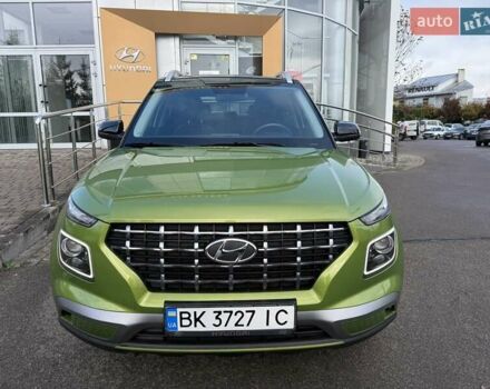 Зеленый Хендай Venue, объемом двигателя 1.59 л и пробегом 22 тыс. км за 18500 $, фото 9 на Automoto.ua