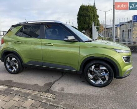 Зеленый Хендай Venue, объемом двигателя 1.59 л и пробегом 22 тыс. км за 18500 $, фото 15 на Automoto.ua