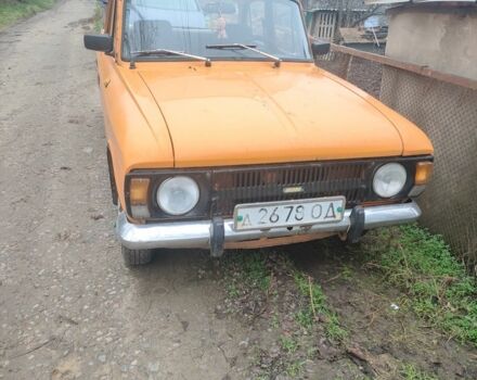Оранжевый ИЖ 412, объемом двигателя 1.5 л и пробегом 300 тыс. км за 500 $, фото 1 на Automoto.ua