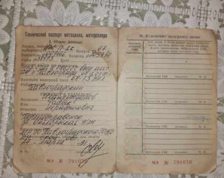 ИЖ Другая, объемом двигателя 0.35 л и пробегом 0 тыс. км за 142 $, фото 2 на Automoto.ua