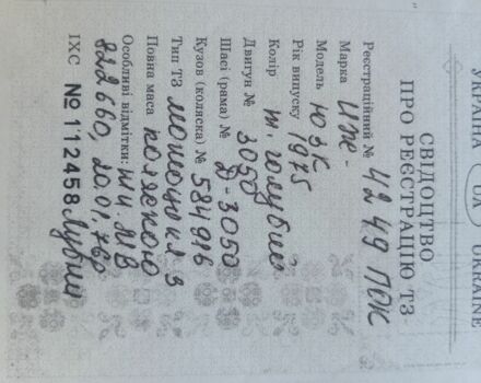 ІЖ Інша, об'ємом двигуна 0.35 л та пробігом 0 тис. км за 475 $, фото 5 на Automoto.ua