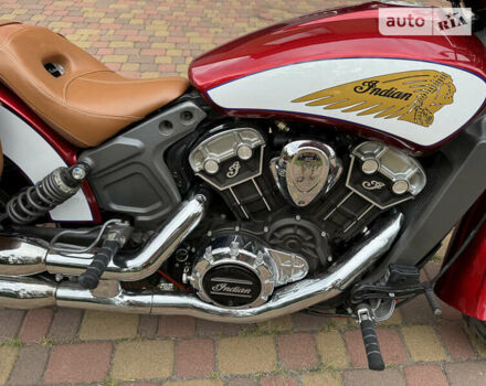 Красный Индиан Scout, объемом двигателя 1.13 л и пробегом 1 тыс. км за 16100 $, фото 6 на Automoto.ua