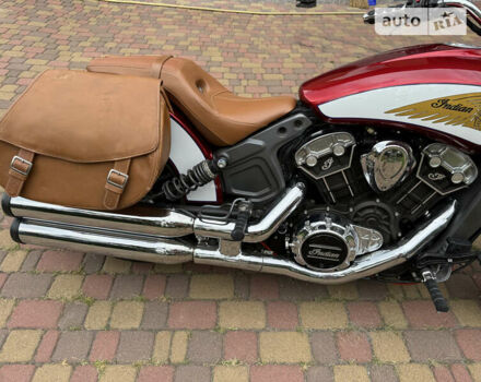 Красный Индиан Scout, объемом двигателя 1.13 л и пробегом 1 тыс. км за 16100 $, фото 12 на Automoto.ua