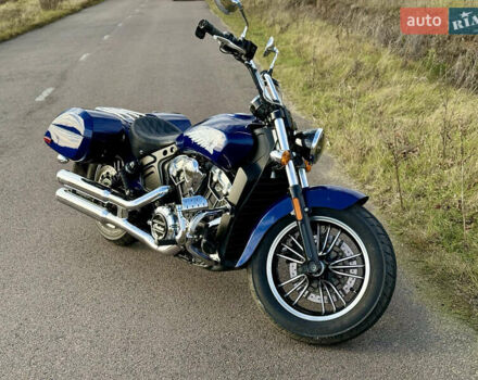 Синий Индиан Scout, объемом двигателя 1.13 л и пробегом 26 тыс. км за 11300 $, фото 2 на Automoto.ua
