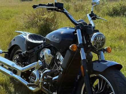 Синий Индиан Scout, объемом двигателя 1.13 л и пробегом 26 тыс. км за 11500 $, фото 1 на Automoto.ua