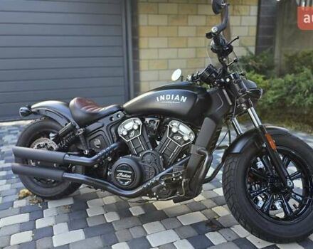 Черный Индиан Scout  Bobber , объемом двигателя 1.13 л и пробегом 4 тыс. км за 16850 $, фото 1 на Automoto.ua