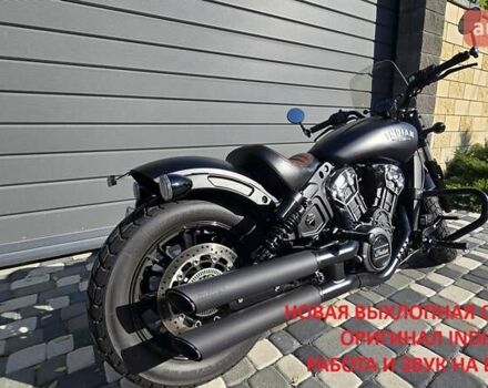 Черный Индиан Scout  Bobber , объемом двигателя 1.13 л и пробегом 4 тыс. км за 16850 $, фото 4 на Automoto.ua